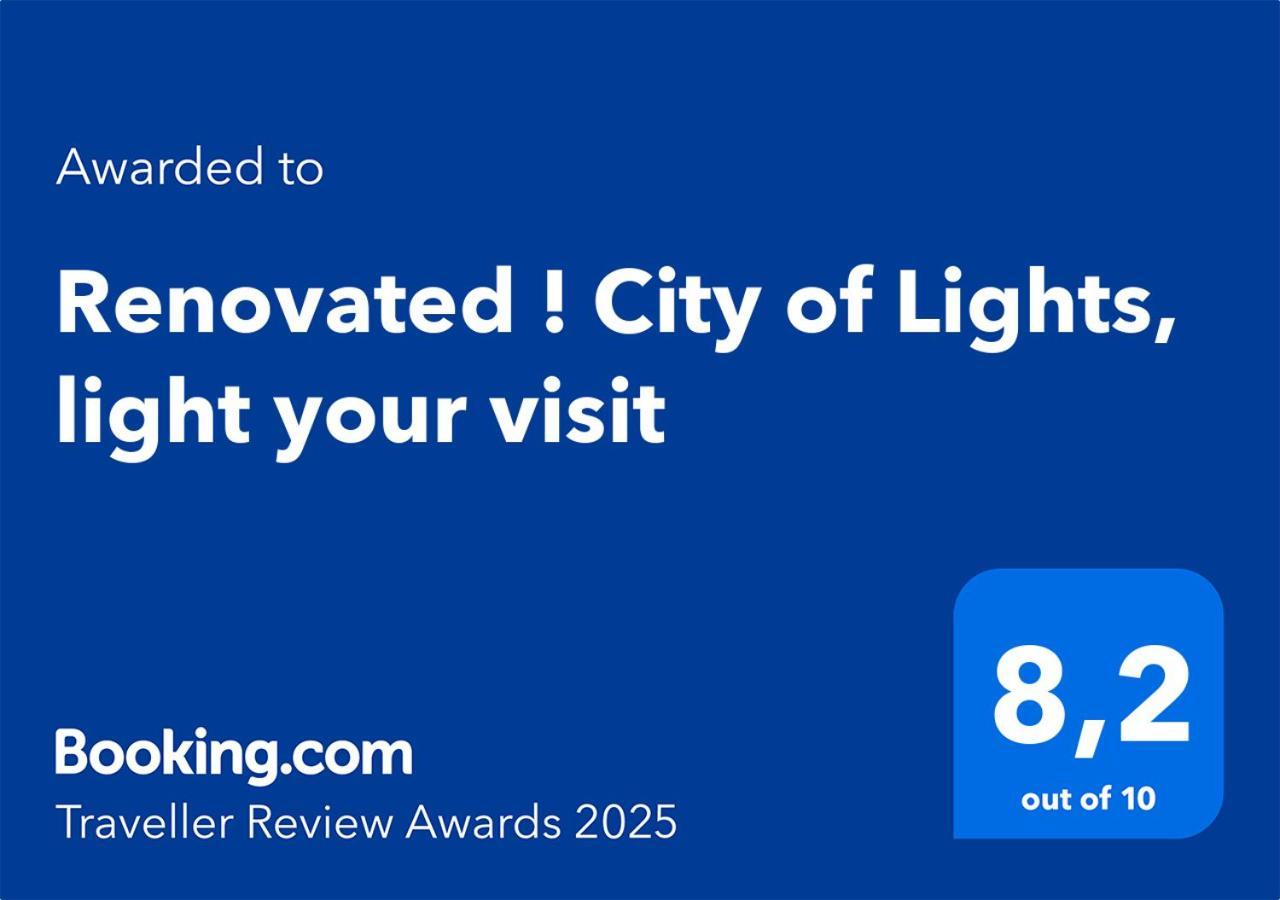Renovated ! City Of Lights, Light Your Visit Paris Eksteriør billede